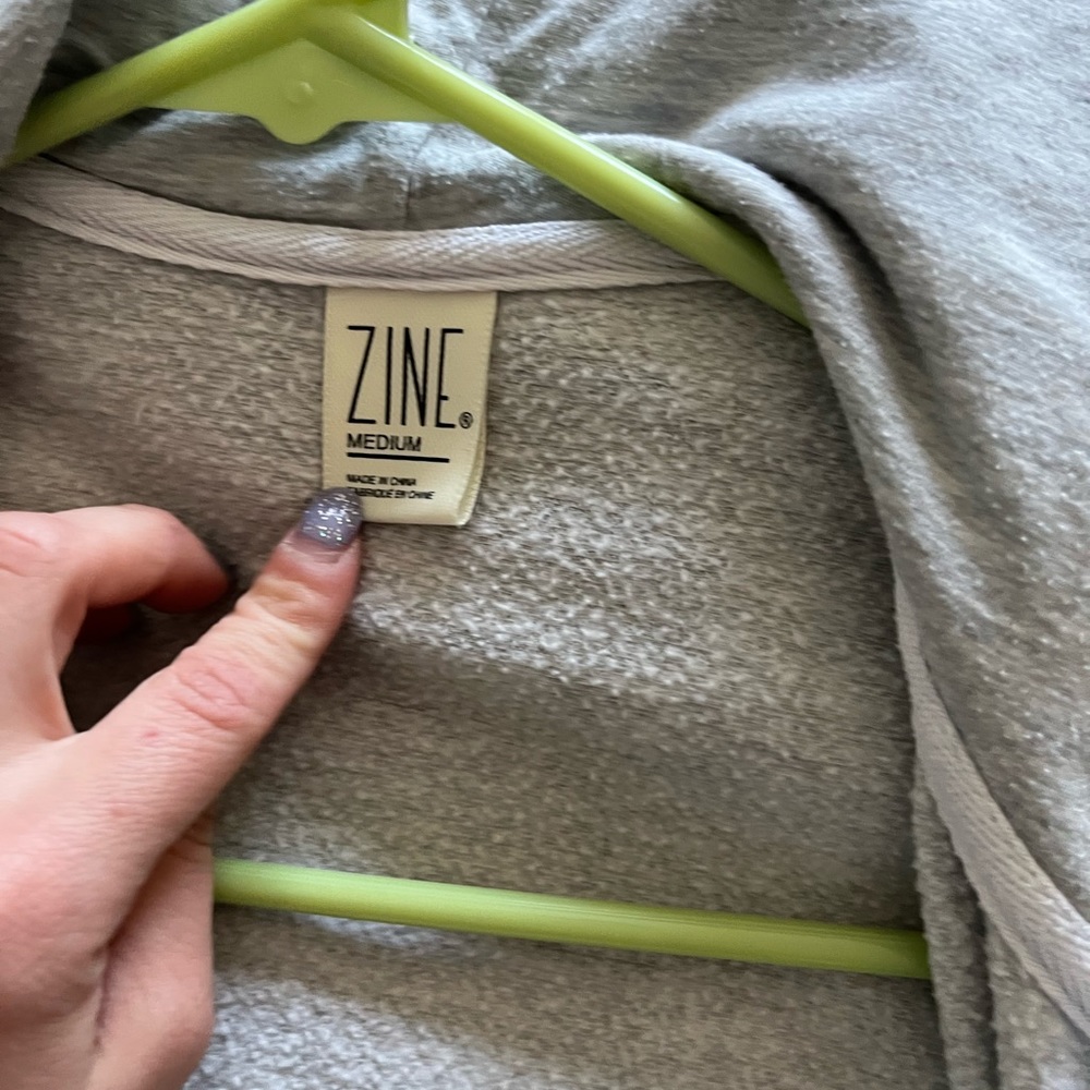 Zine zumiez zip up hoodie